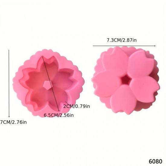 YY6080 Çiçek Silikon Kalıp